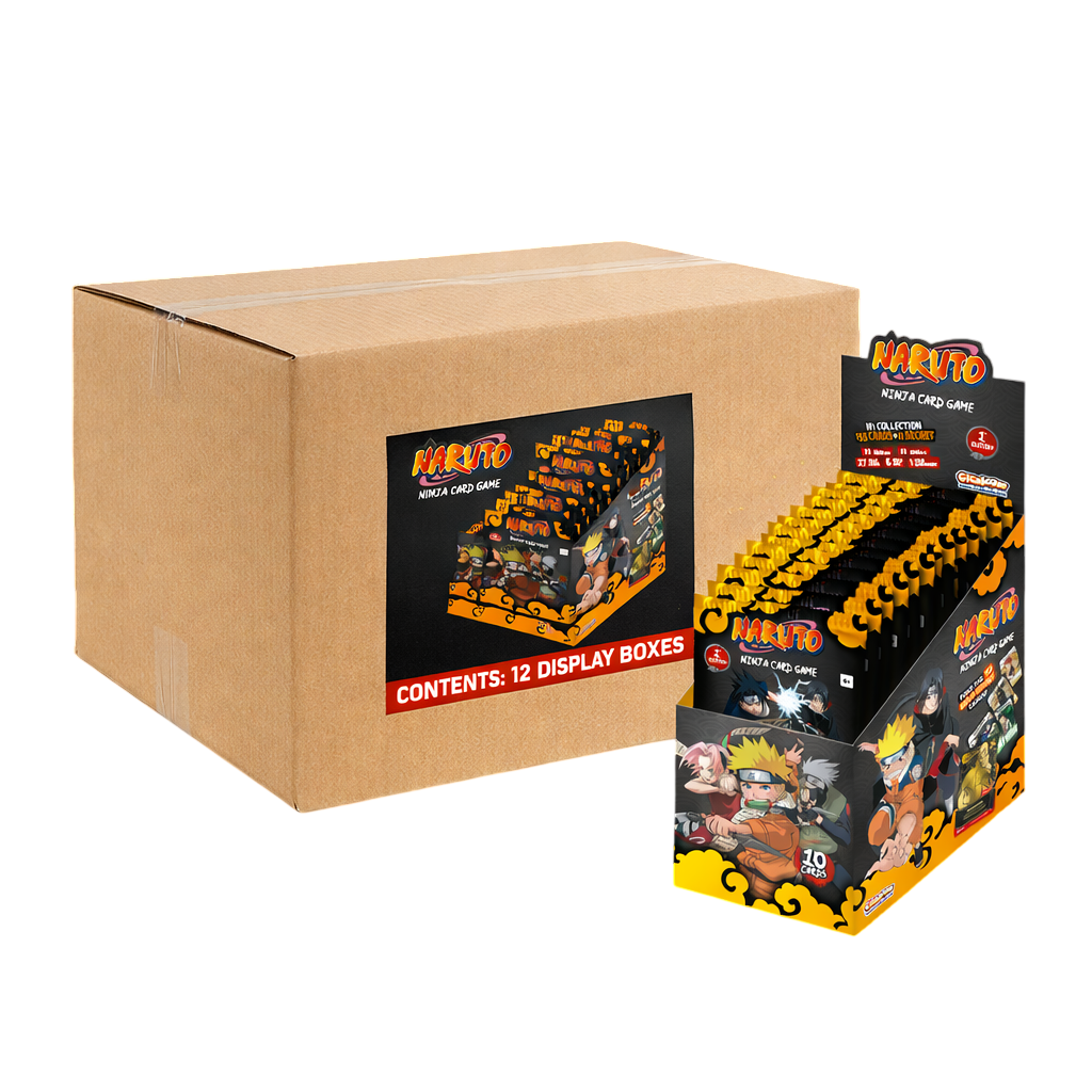 Naruto Mythos Konoha Shido Booster Box (x12) Display Case Card Fiends Naruto Mythos Konoha Shido Booster Box (x12) Display Case Card Fiends