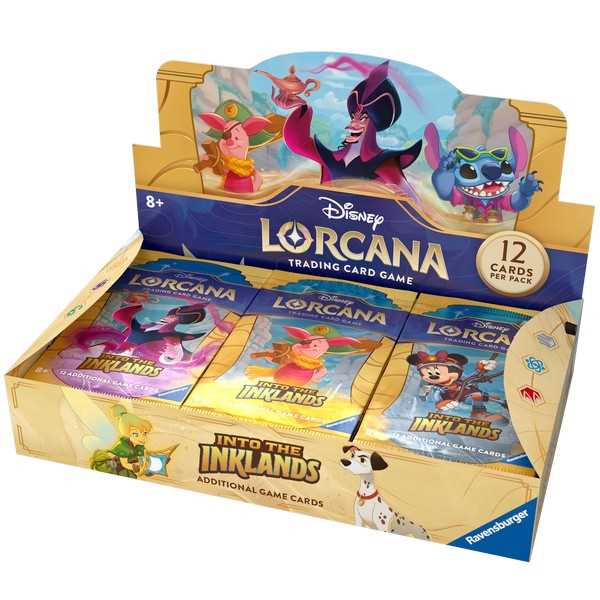 LORCANA 3Box セット Disney Lorcana: Into The Inklands Set 3 Booster Box – Card Fiends