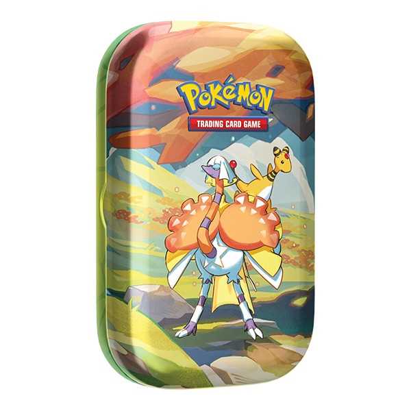 Pokemon TCG: Vibrant Paldea Mini Tin - Espathra & Ampharos