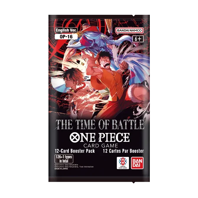 One Piece OP16 The Time Of Battle Booster Pack