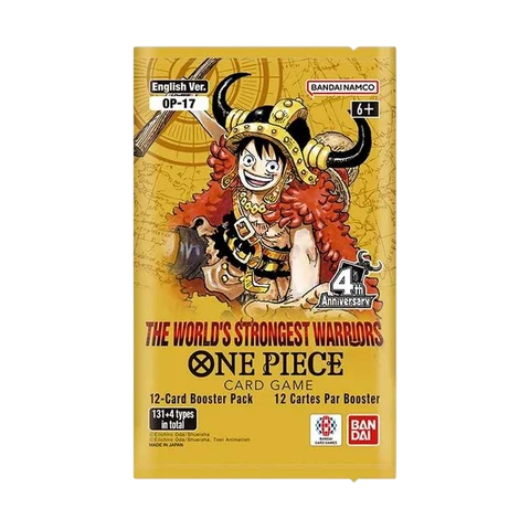 One Piece OP17 The World's Strongest Warriors Booster Pack