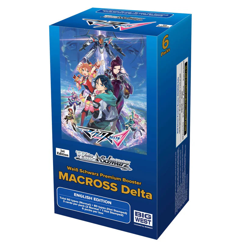 Weiss Schwarz MACROSS Delta English Edition Premium Booster