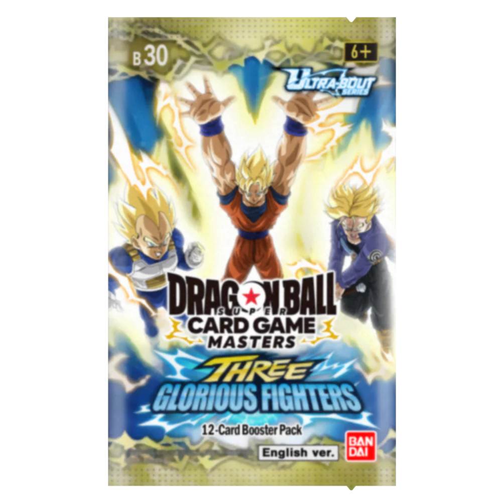Dragon Ball Super CG: Masters: Three Glorious Fighters Ultra Bout 3 Booster Pack (B30)