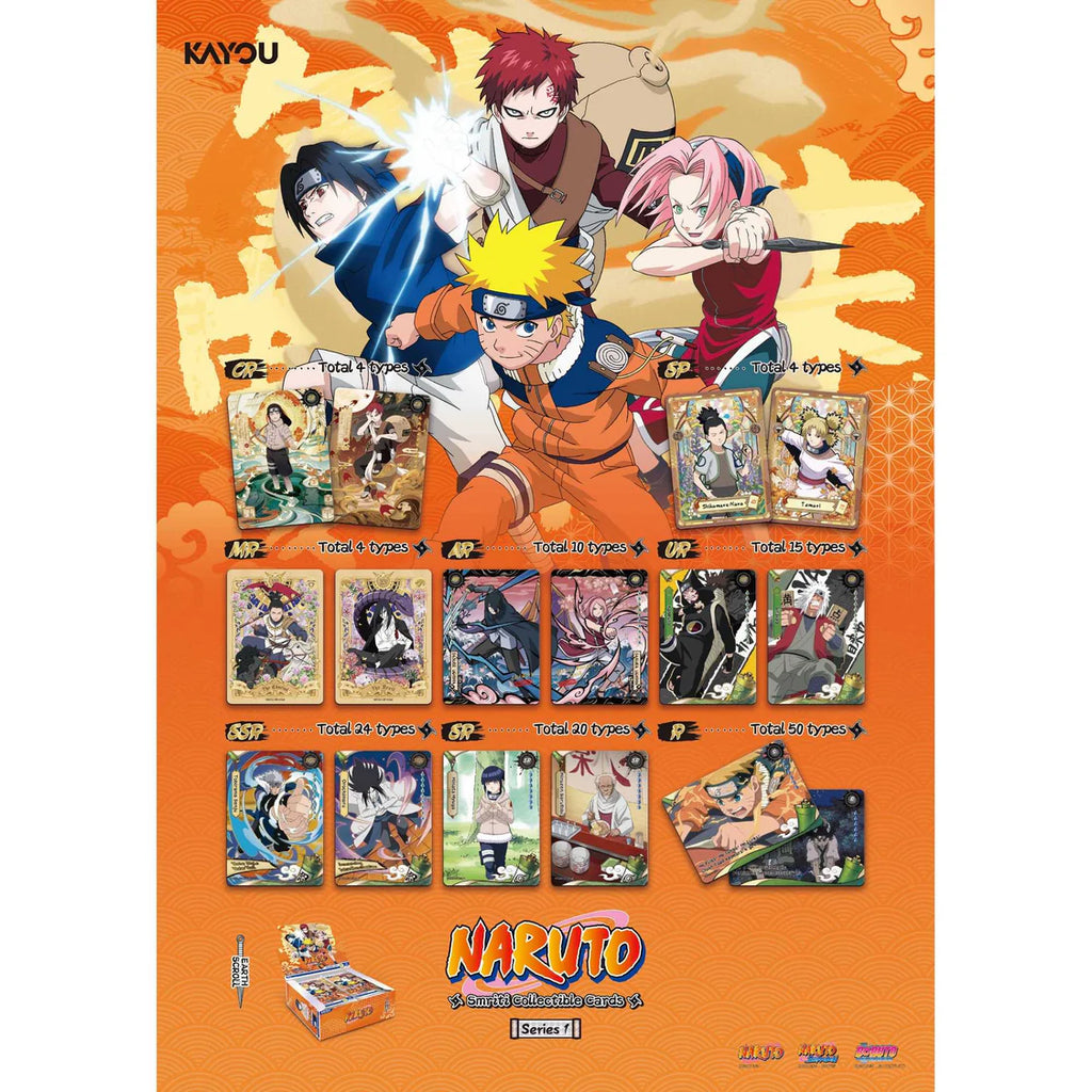 Kayou Naruto Earth Scroll 001B Booster Box