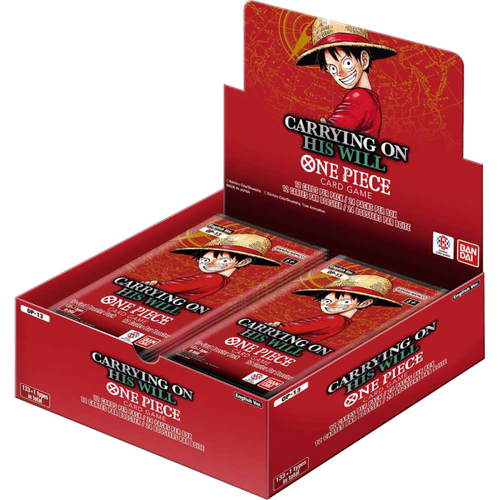 One Piece OP-13 Carrying On His Will Booster Box