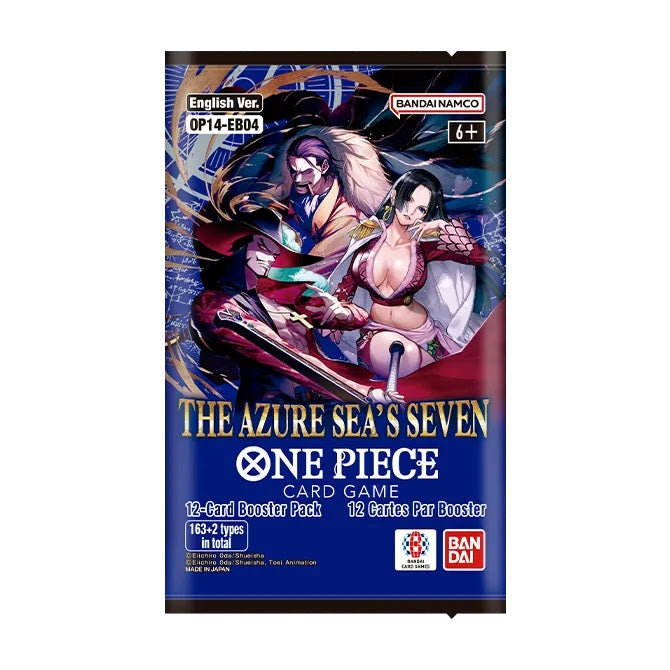 One Piece OP14-EB04 The Azure Sea's Seven Booster Box