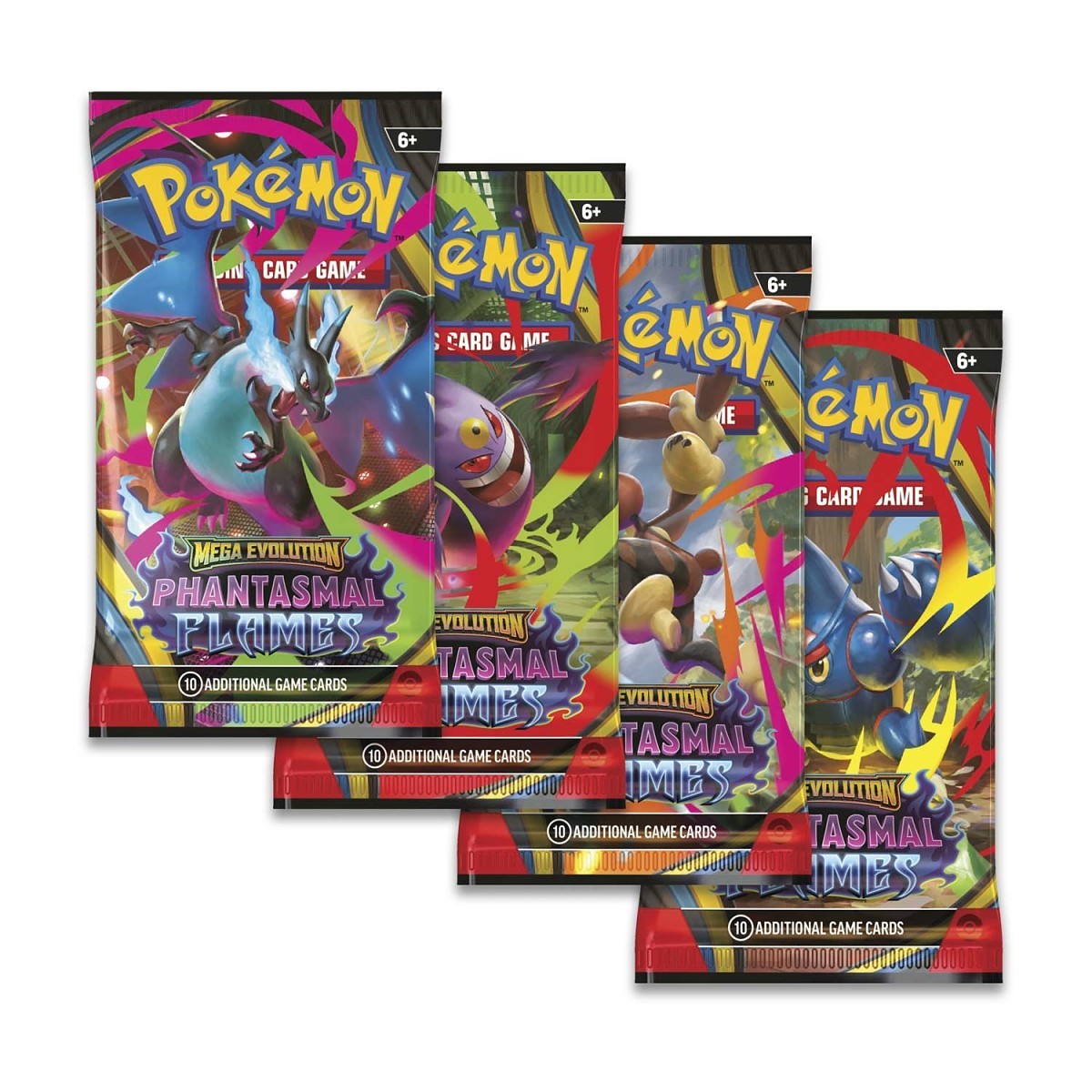 Pokémon TCG: Mega Evolution - Phantasmal Flames Booster Pack