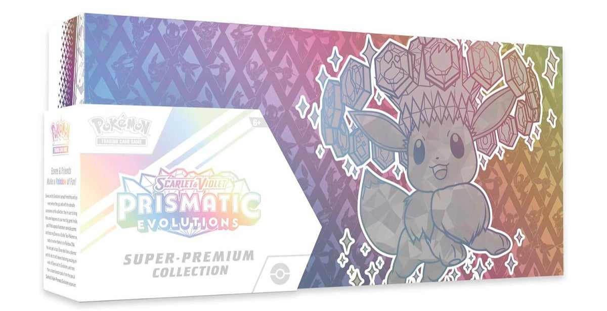 Pokémon TCG: Scarlet & Violet-Prismatic Evolutions Super-Premium Collection