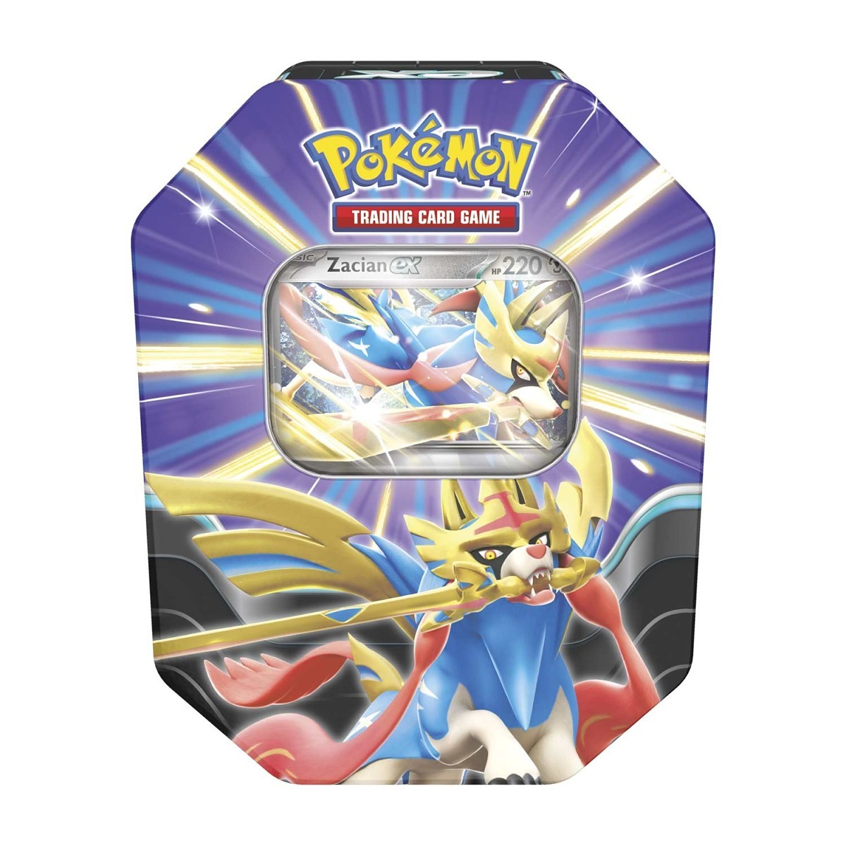 Pokémon TCG: Slashing Legends Tin - Zacian ex
