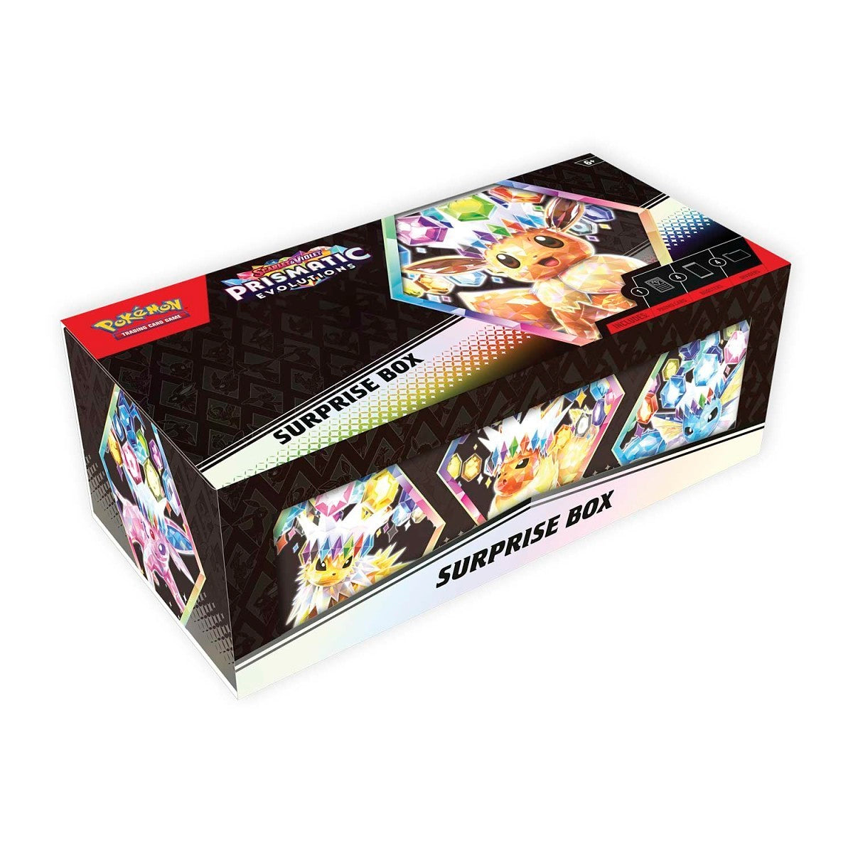 Pokémon TCG: S&V Prismatic Evolution Surprise Box – Card Fiends