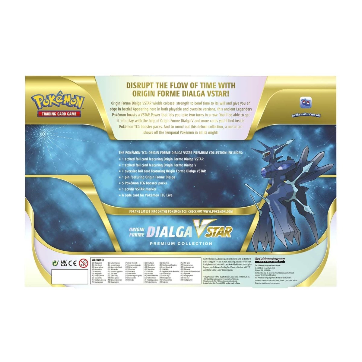 Pokémon TCG: Origin Forme Dialga VSTAR Premium Collection
