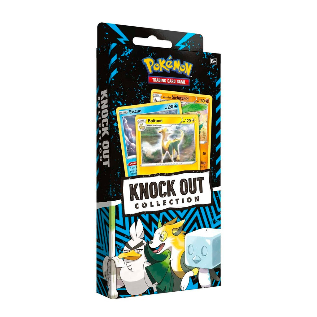 Pokémon TCG: Knock Out Collection - (Boltund, Eiscue & Galarian Sirfetch'd)