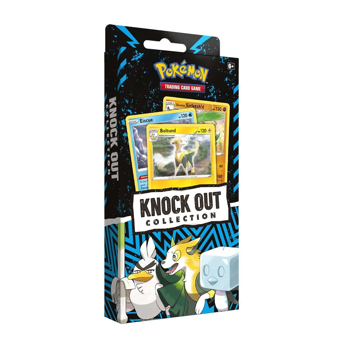 Pokémon TCG: Knock Out Collection - (Boltund, Eiscue & Galarian Sirfetch'd)