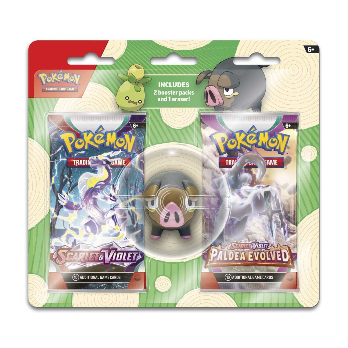 Pokémon TCG: Back to School Eraser Blister - Lechonk