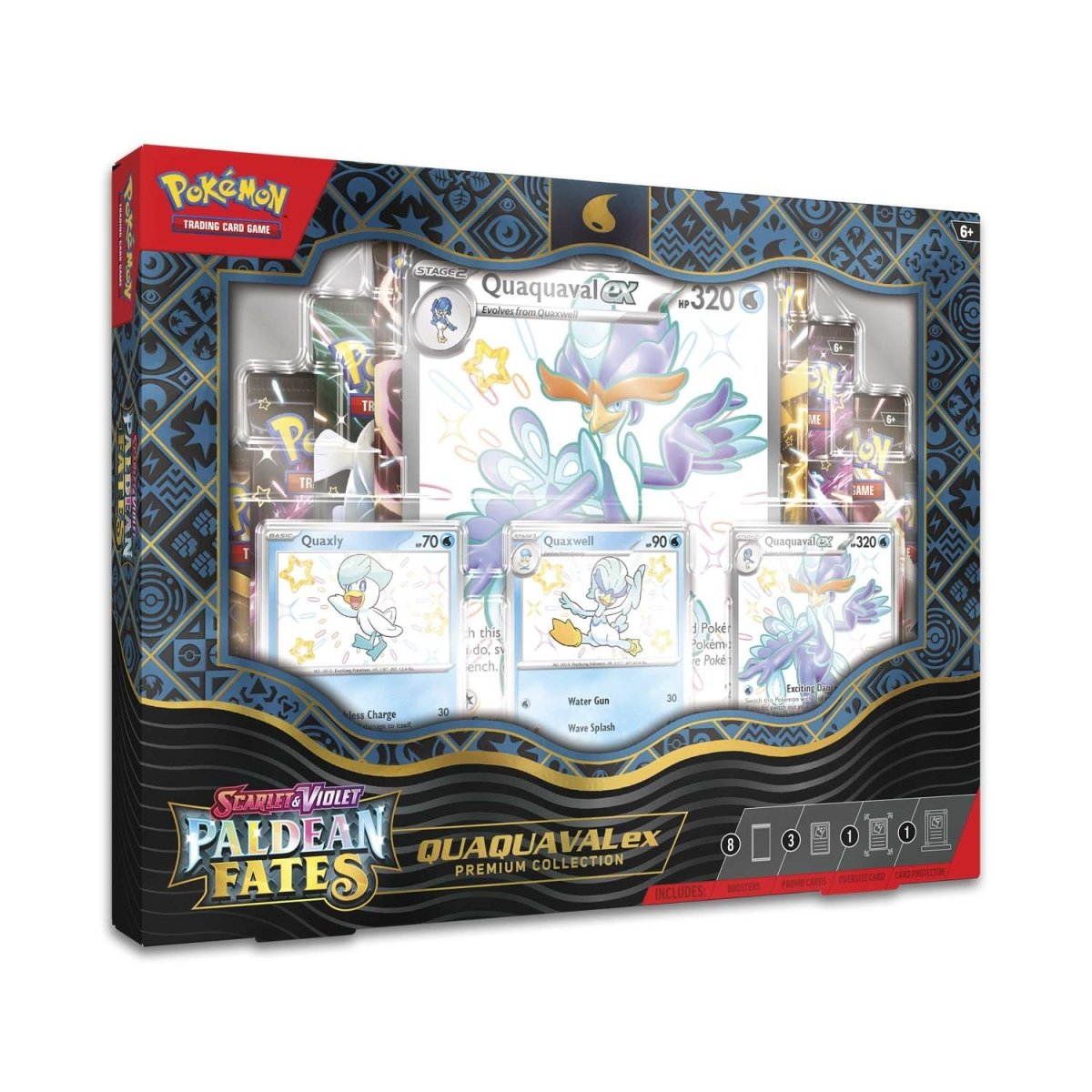 Pokémon TCG: Scarlet & Violet - Paldean Fates Premium Collection - Quaquaval
