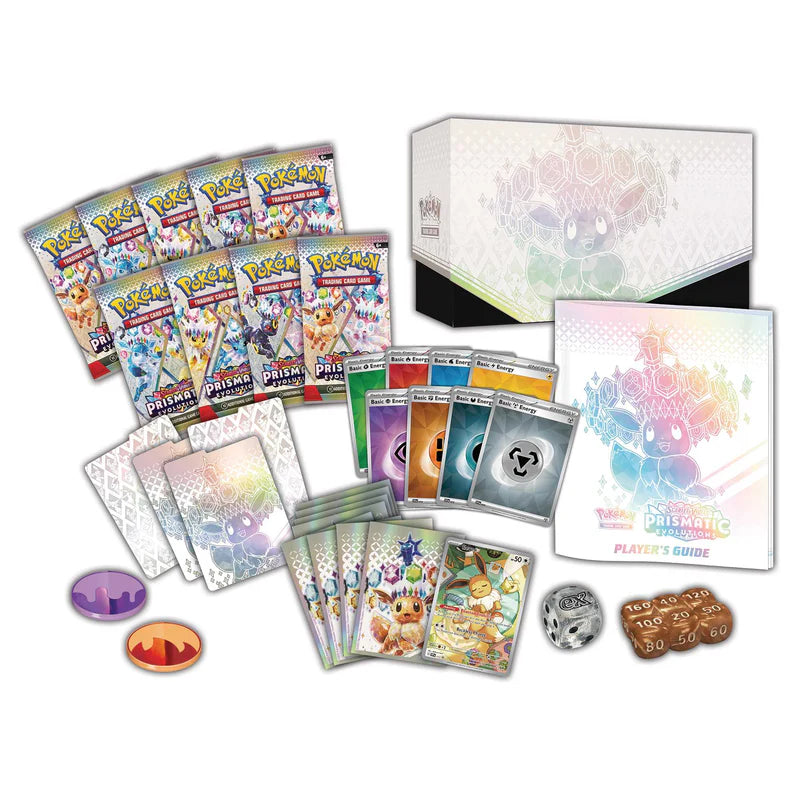 Pokémon TCG: Scarlet & Violet Prismatic Evolutions Elite Trainer Box