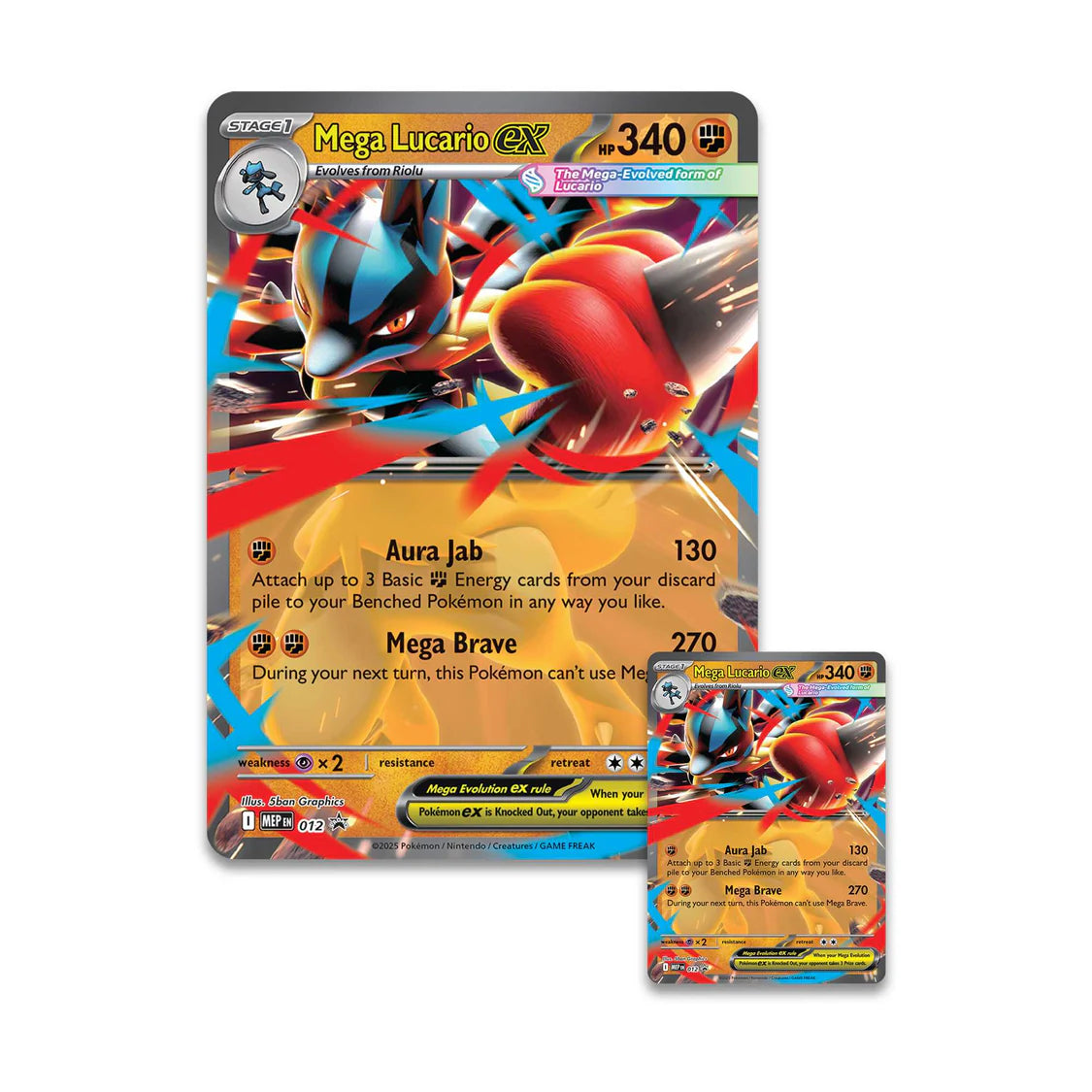 Pokémon TCG: Mega Lucario ex Figure Collection