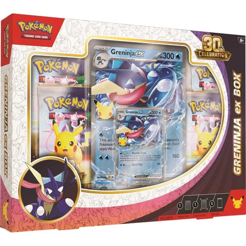 Pokémon TCG: 30th Celebration Greninja Ex Box (PRE-ORDER)