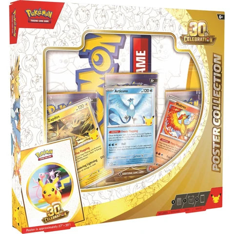 Pokémon TCG: 30th Celebration Poster Collection (PRE-ORDER)