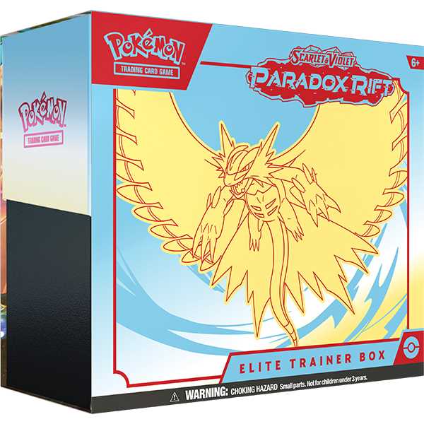 Pokémon TCG: Scarlet & Violet - Paradox Rift - Elite Trainer Box - Roaring Moon