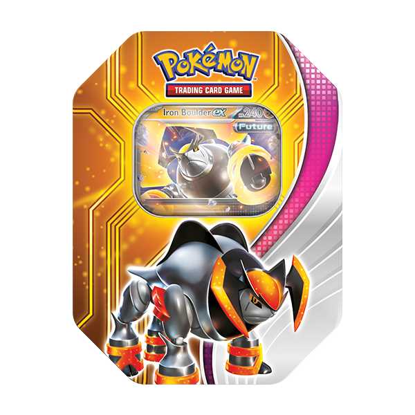 Pokémon TCG: Paradox Destinies Tin - Iron Boulder ex