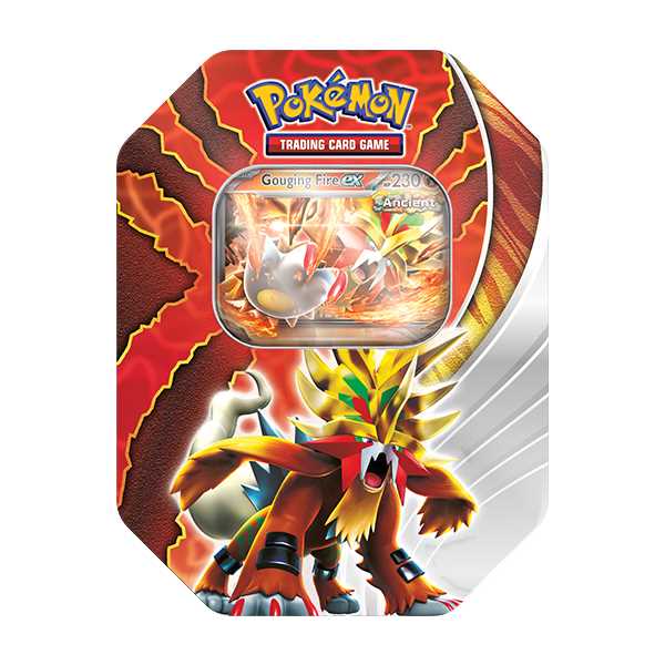 Pokémon TCG: Paradox Destinies Tin - Gouging Fire ex