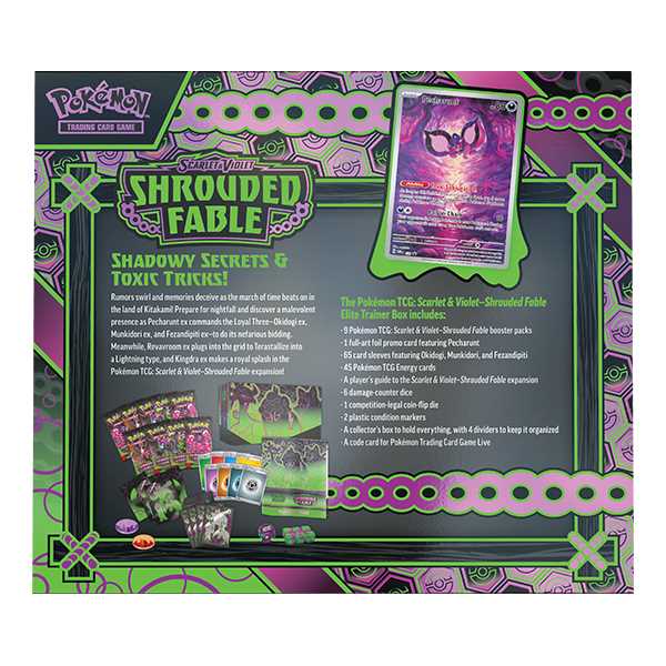Pokémon TCG: Scarlet & Violet-Shrouded Fable Elite Trainer Box