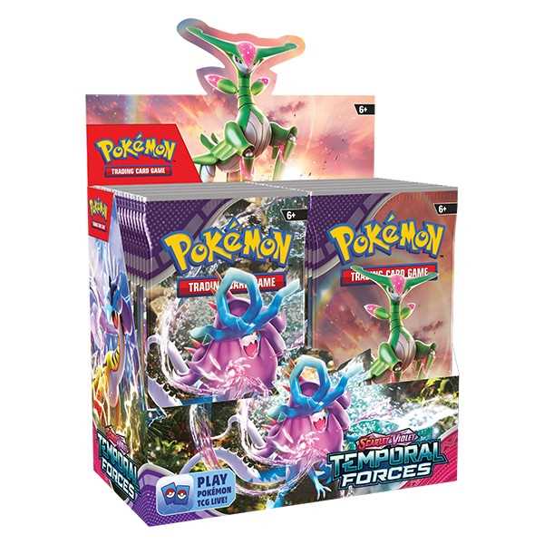 Pokémon TCG: Scarlet & Violet - Temporal Forces Booster Display Box