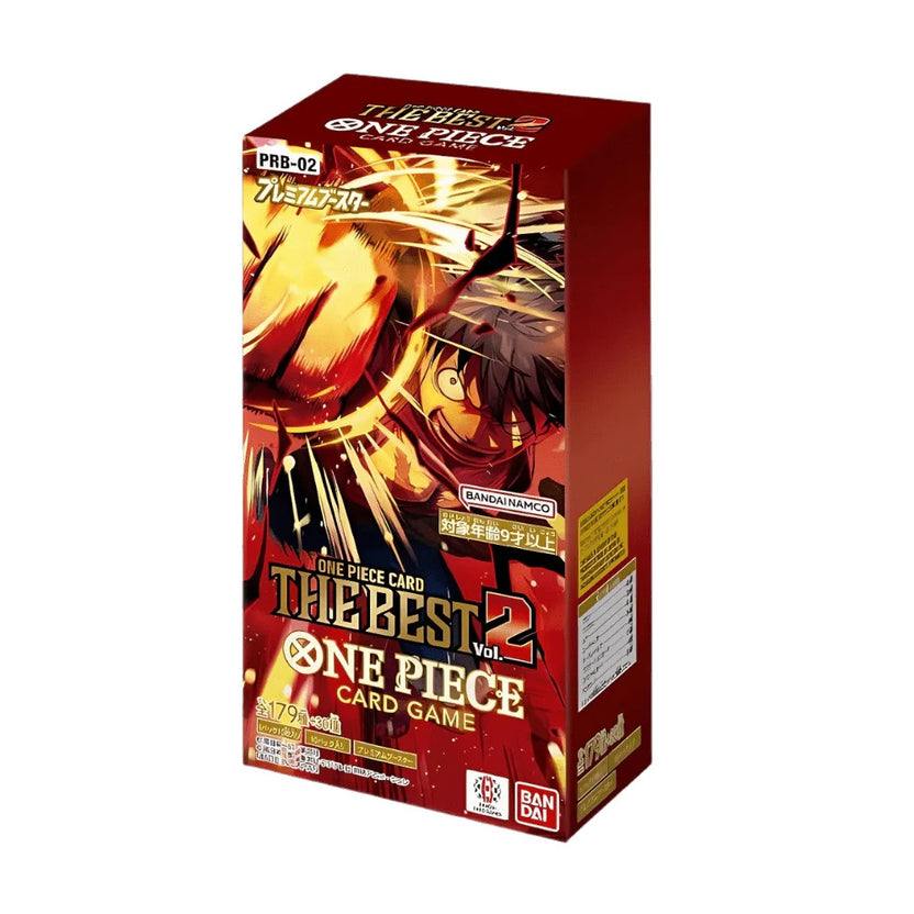 PRB-02 ONE PIECE CARD THE BEST vol.2 Japanese One Piece Booster Box