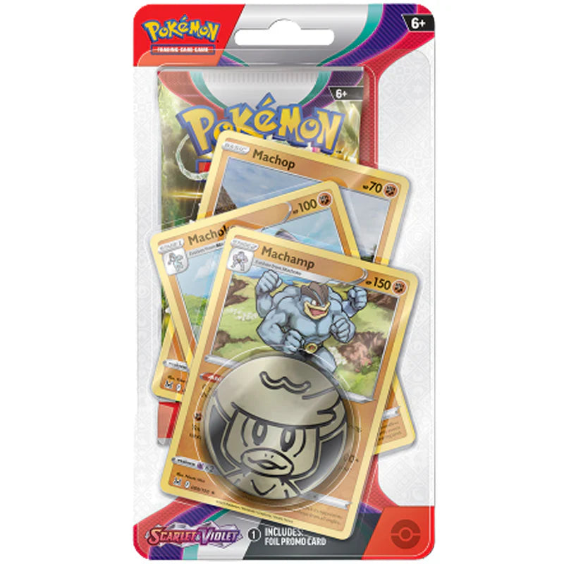 Pokémon TCG: Scarlet & Violet Premium Checklane Blister - Machamp