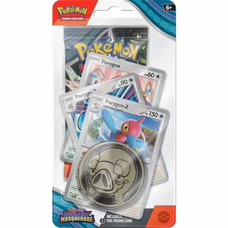 Pokémon TCG: Twilight Masquerade Premium Checklane Blister - Porygon-Z