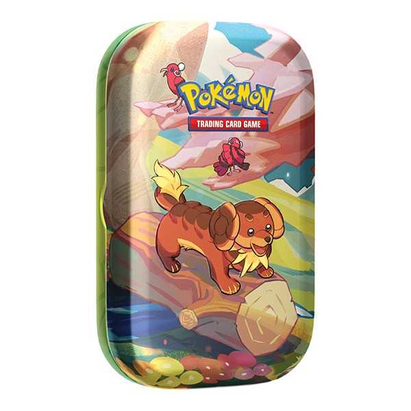 Pokemon TCG: Vibrant Paldea Mini Tin - Oricorio & Dachsbun