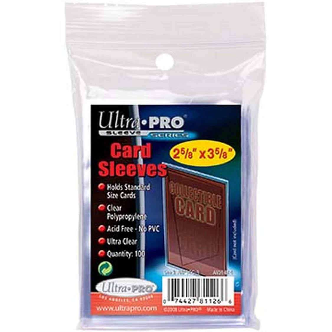 Ultra Pro Storesafe Card Sleeves - 100 pcs