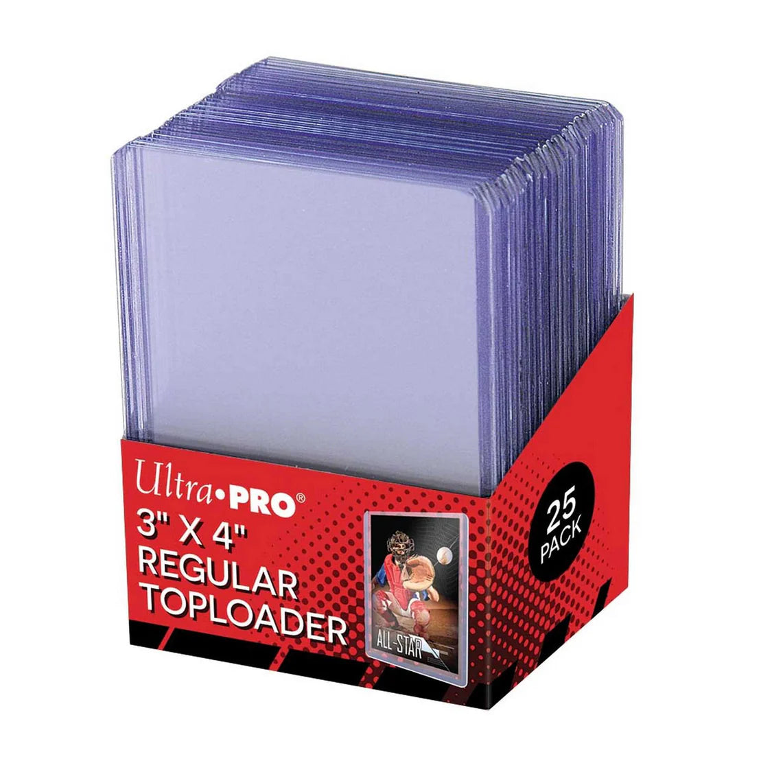Ultra Pro Clear Regular Toploader - 25 pcs