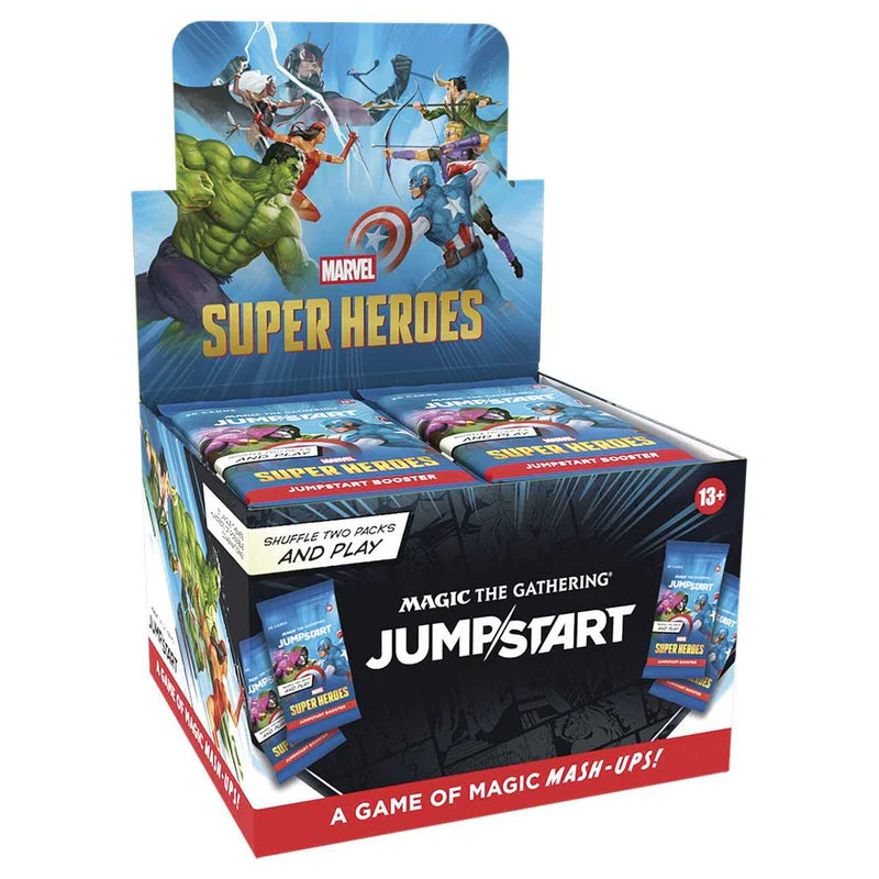Magic: The Gathering: Marvel Super Heroes Jumpstart Booster Box - (Pre-Order)