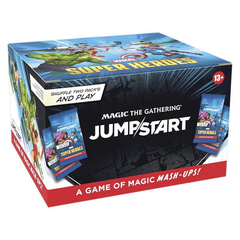 Magic: The Gathering: Marvel Super Heroes Jumpstart Booster Box - (Pre-Order)