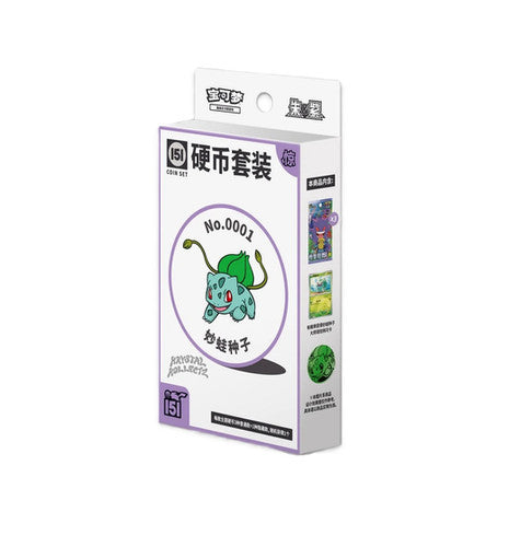 Pokémon Simplified Chinese 151 C Coin Set - Random